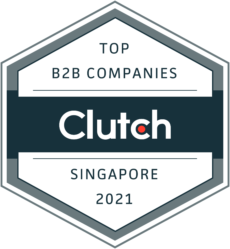 First Page as Clutch best companies in Singapore