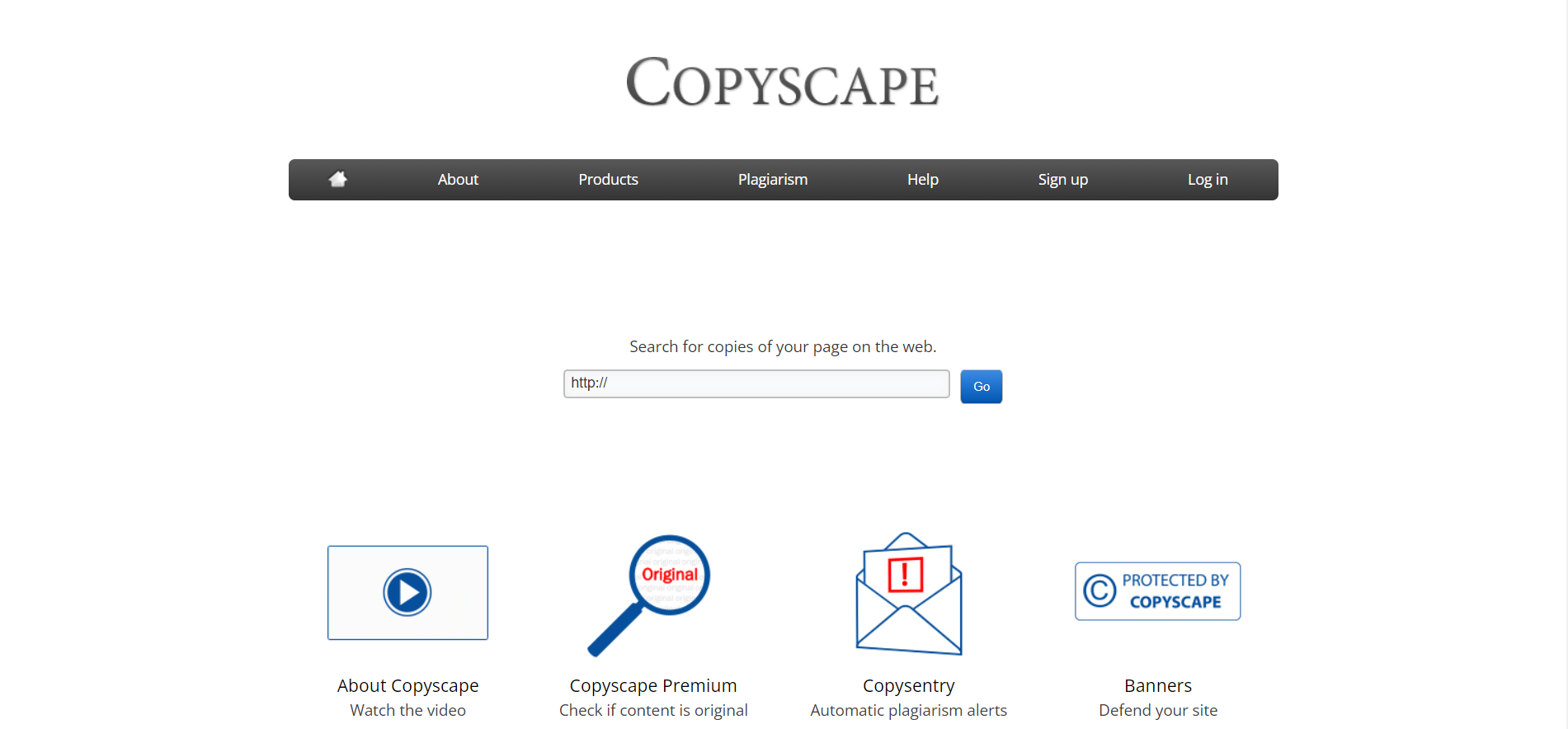 copyscape, free seo tool to check plagiarised content