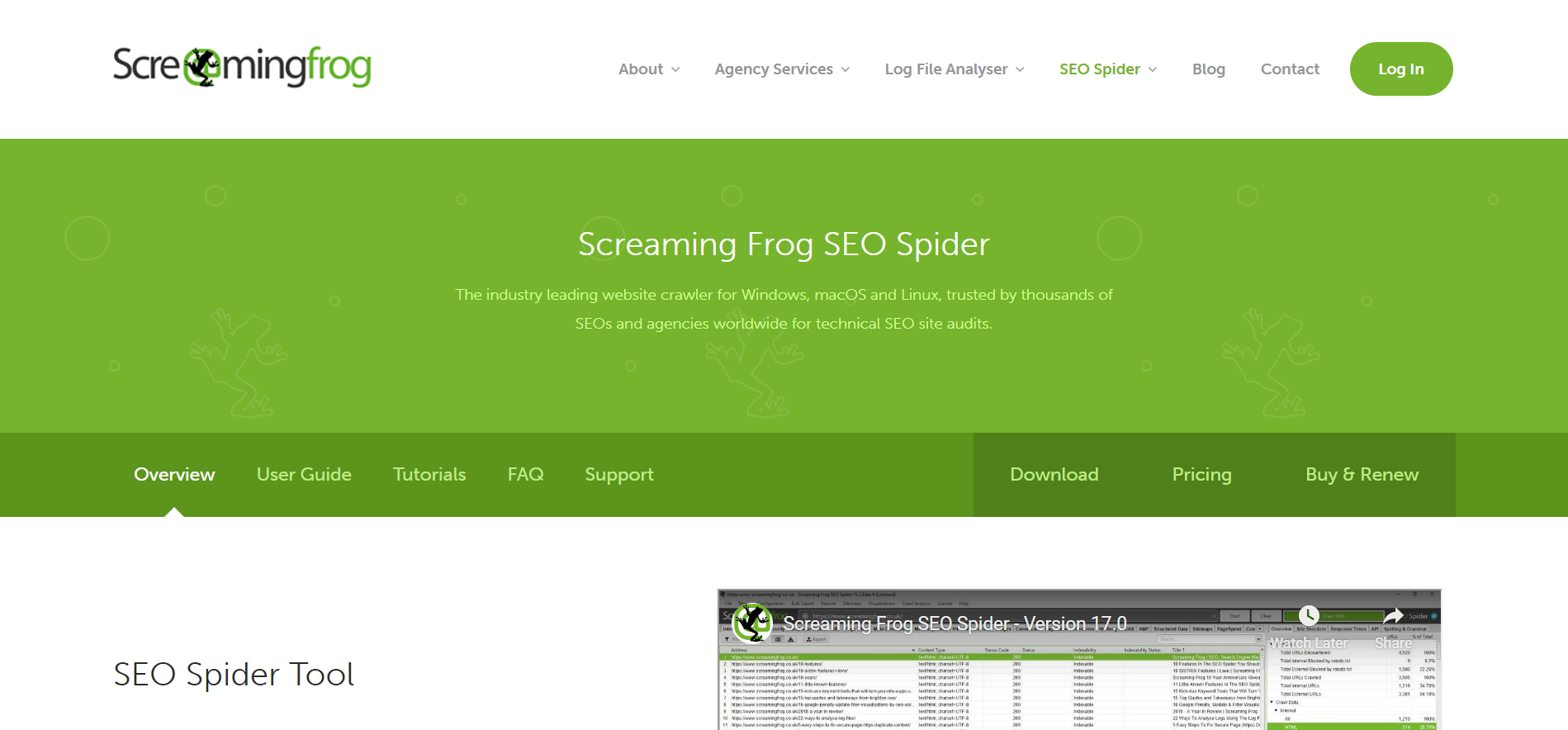  screaming frog is used by seo professionals to get free seo audits 