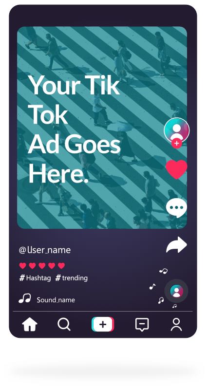 One-up your competitors with Tiktok Ads that brings in the dough.