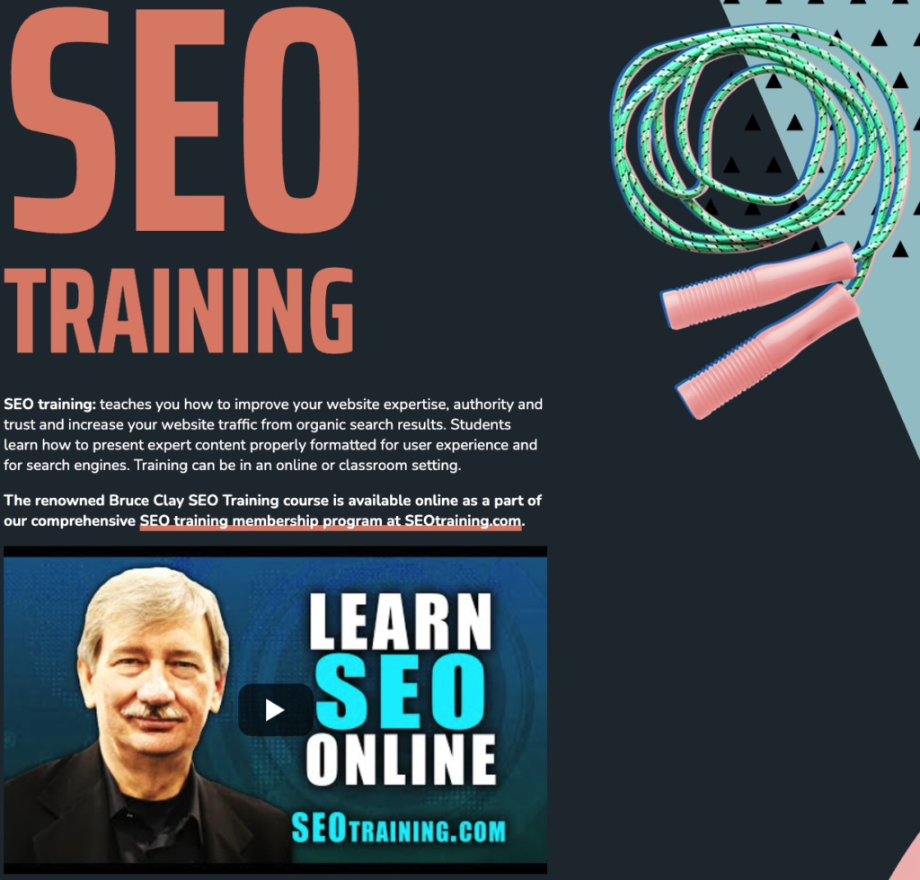 Bruce Clay SEO Course