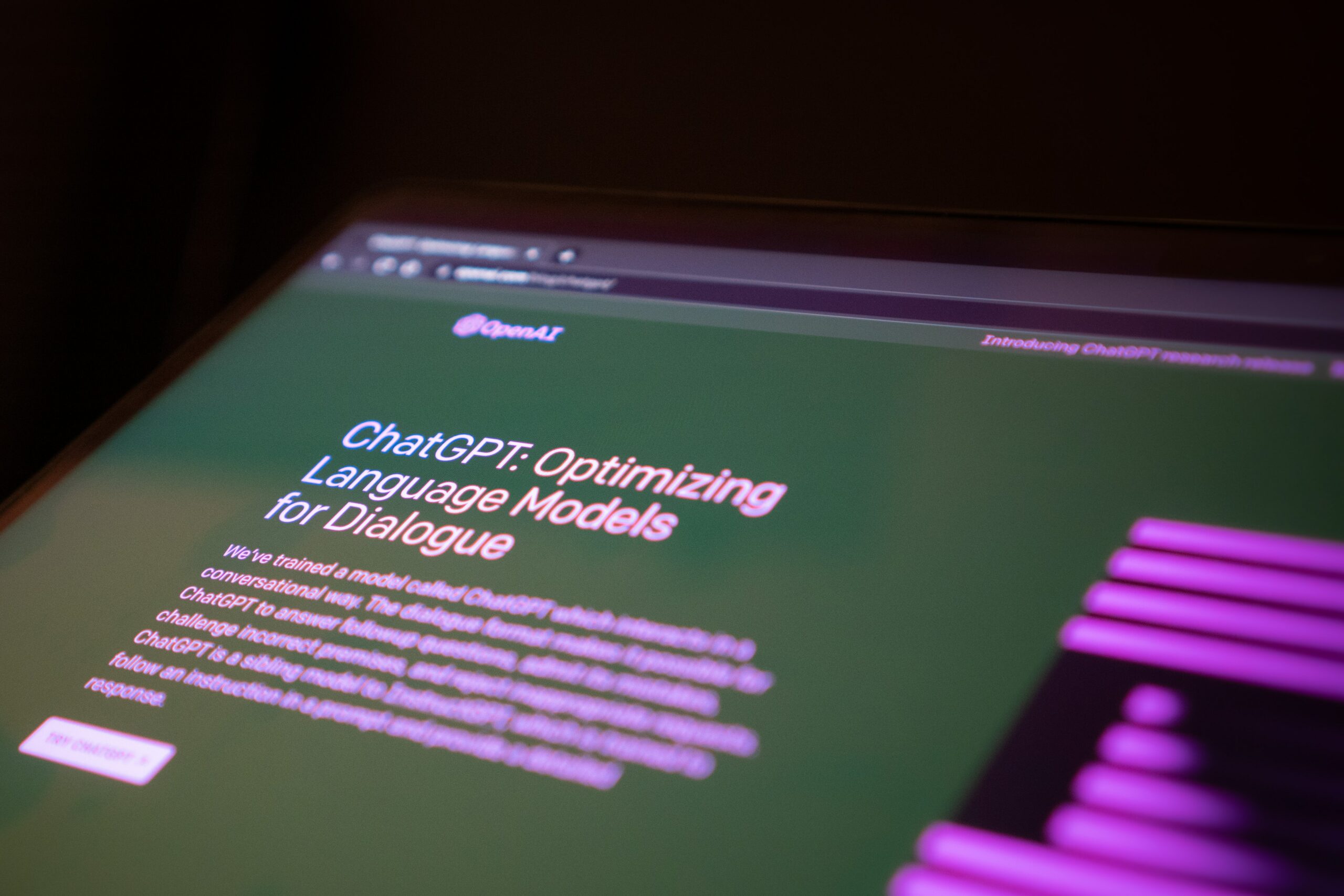 chatgpt app AI language model