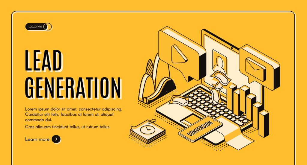 creating a landing page for lead generation 
