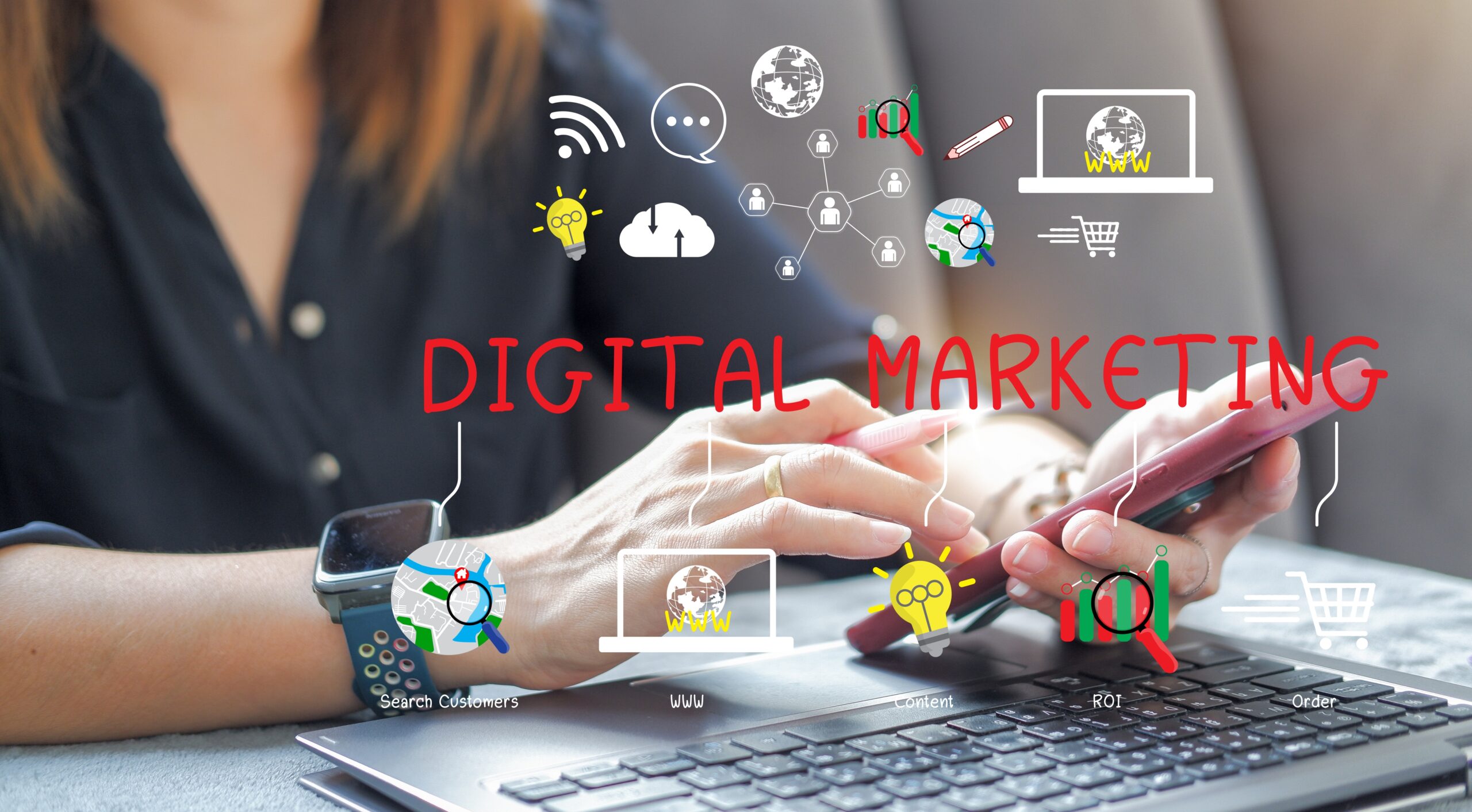 a business acquiring more leads by creating a digital marketing strategy