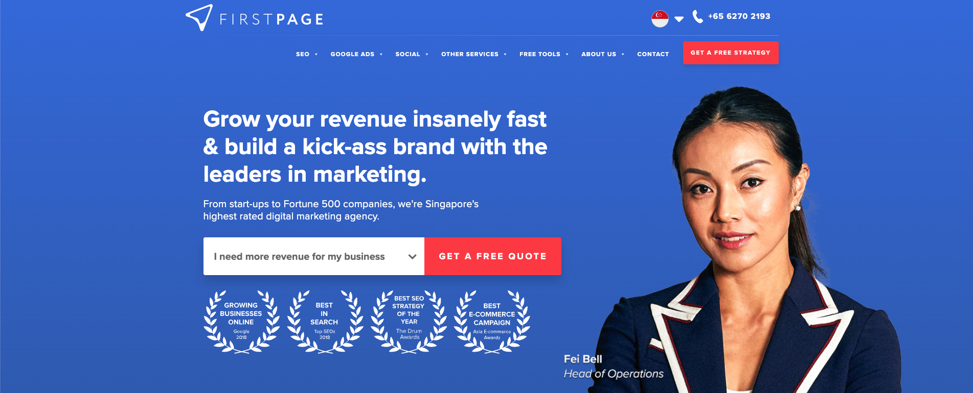 First Page Banner