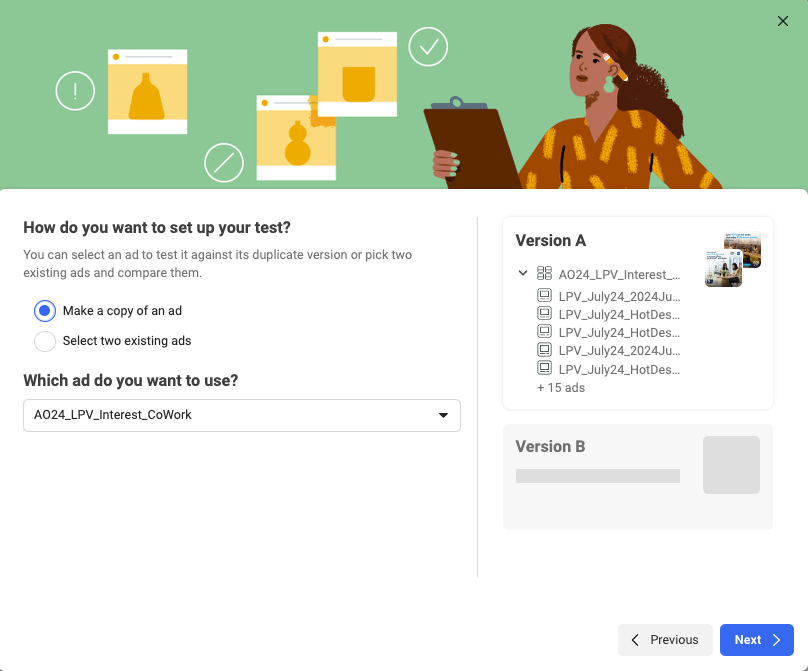 Facebook AB Testing Setting Up Campaign Variables Part 2