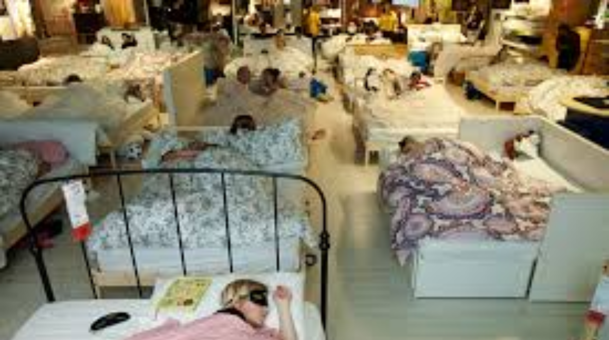 IKEA's "Big Sleepover."