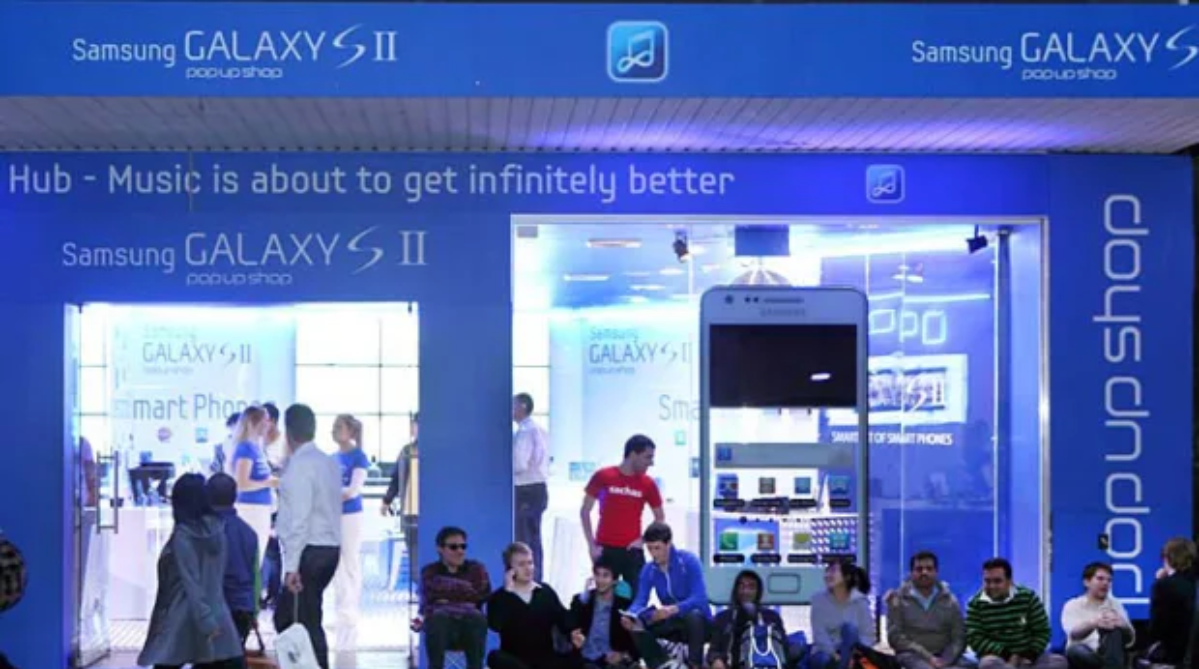Samsung ambushing Apple
