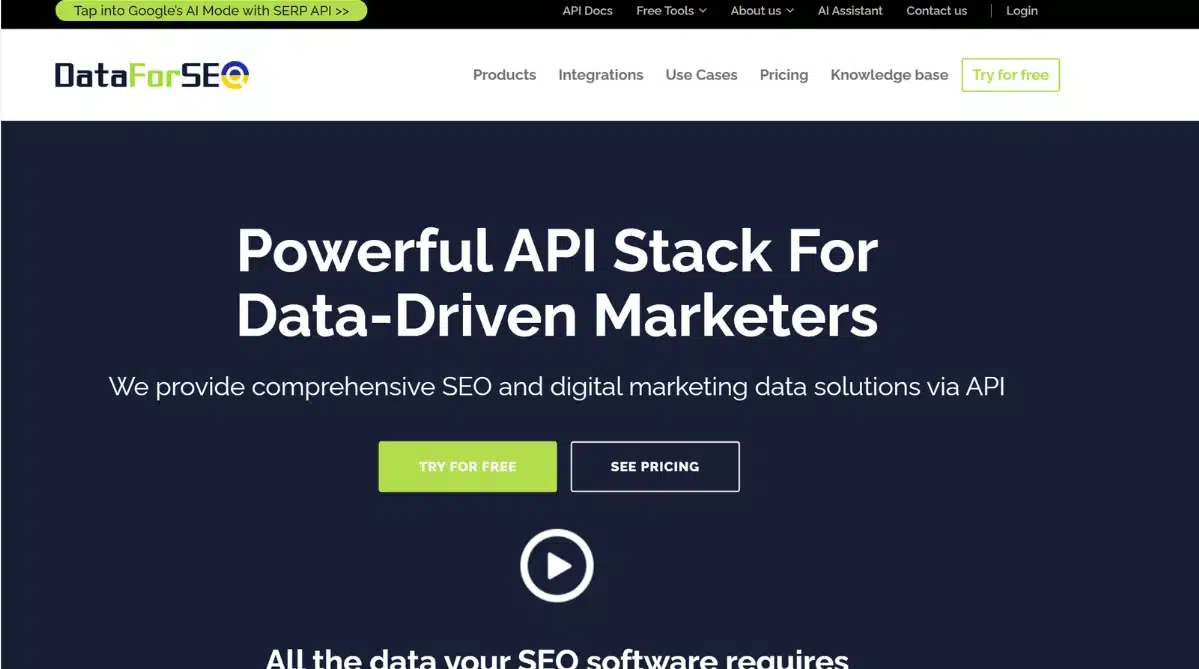 Data for SEO