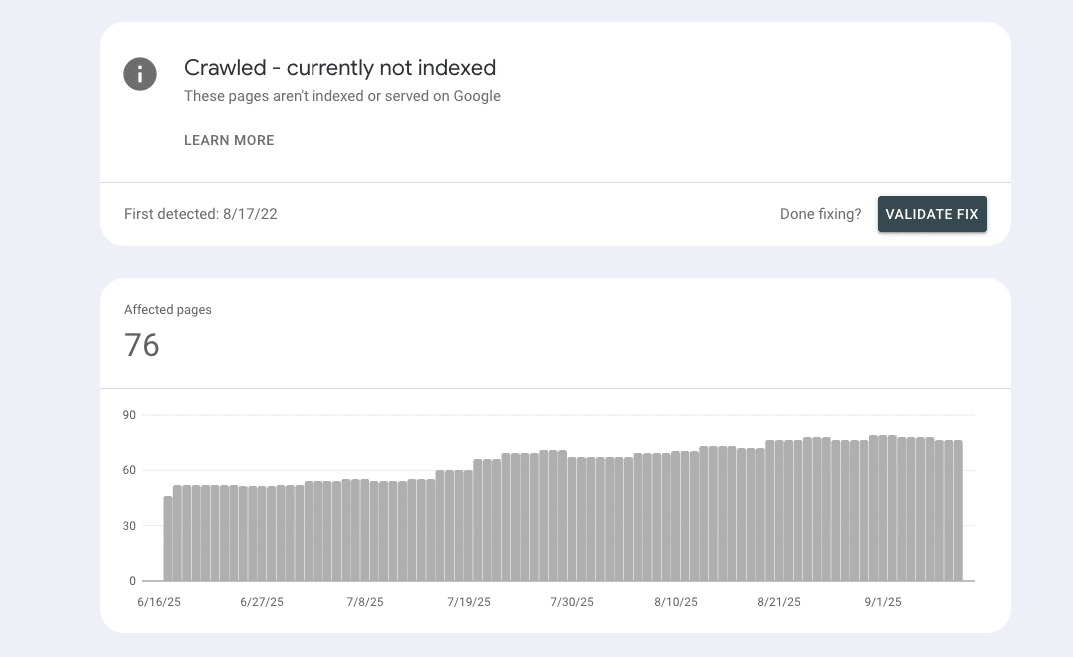 Crawled Currently Not Indexed: What It Means, Why It Happens, and How to Fix It