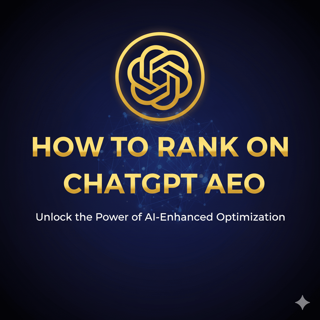 How to rank on ChatGPT for AEO