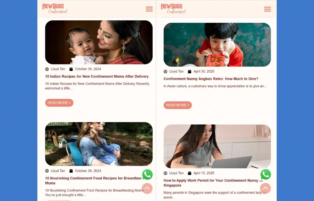 NewBubs content clusters