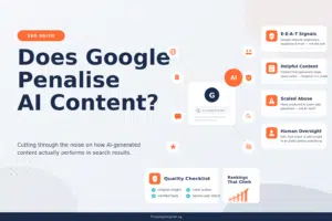 Does Google Penalise or Rank AI Content?