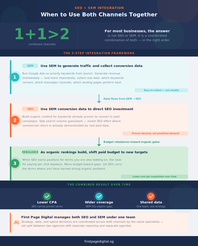 SEO vs SEM: When to Choose Which